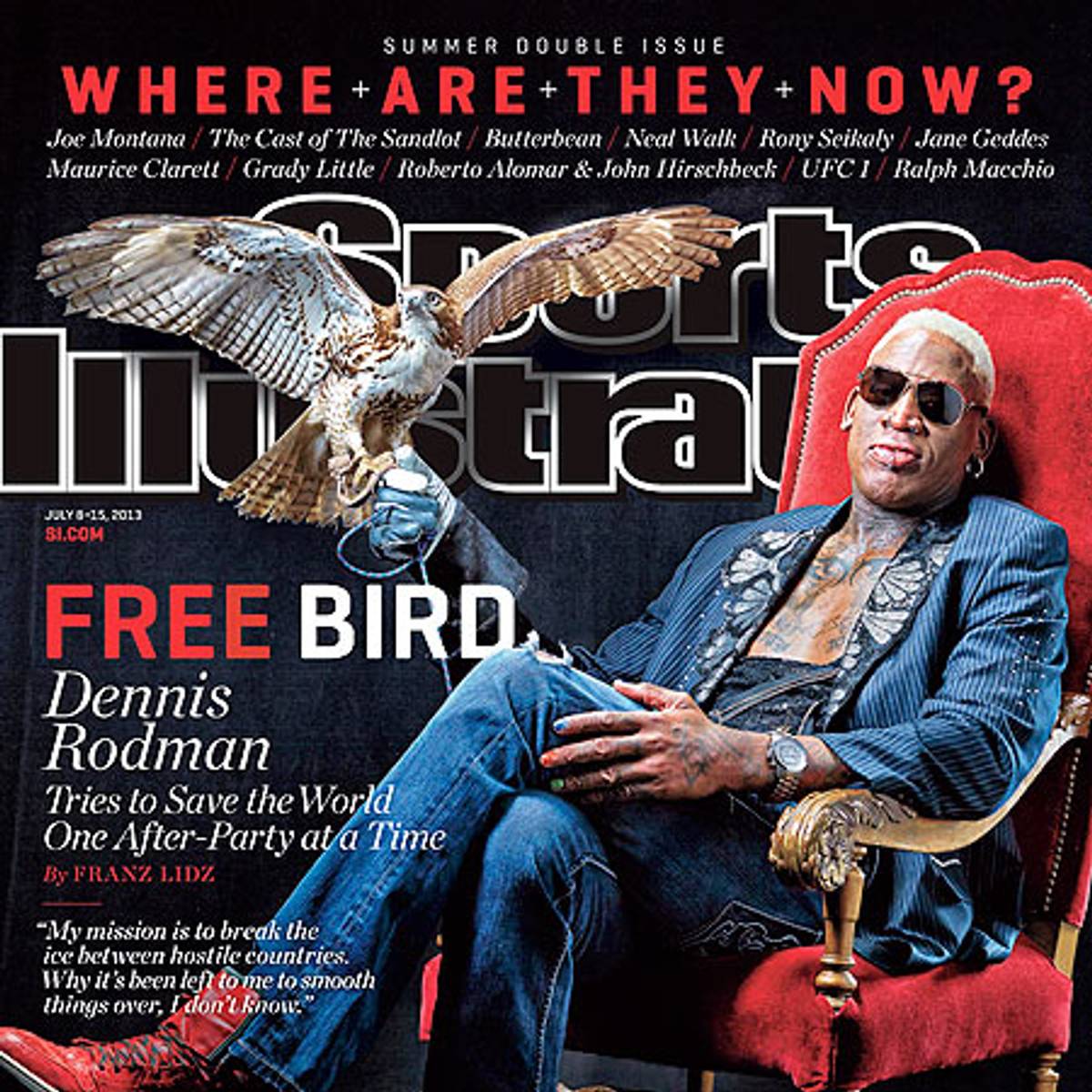 dennis-rodman-sports- ＠DENNIS RODMAN (WELCOME WORLD) ポスター NBA