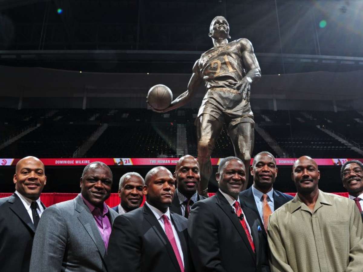 McFarlane NBA Hardwood Classics Dominique Wilkins Atlanta Hawks VARIANT  White | House of Cars Virginia, image size:1200x900