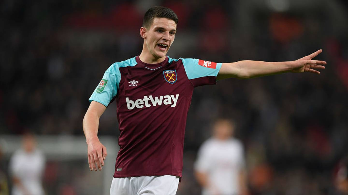 West Ham Set to Offer Youngster Declan Rice New Deal After Impressive ...