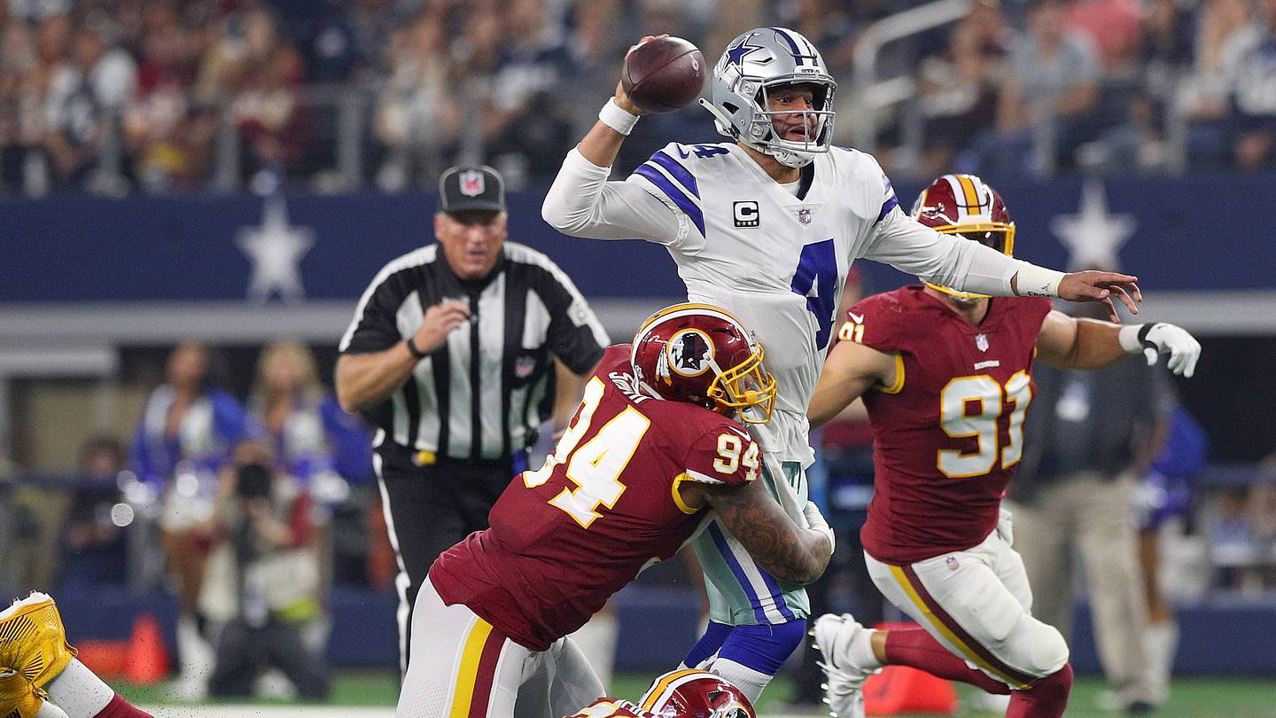 Cowboys Take Down Redskins in NFC East Showdown on Thanksgiving Day