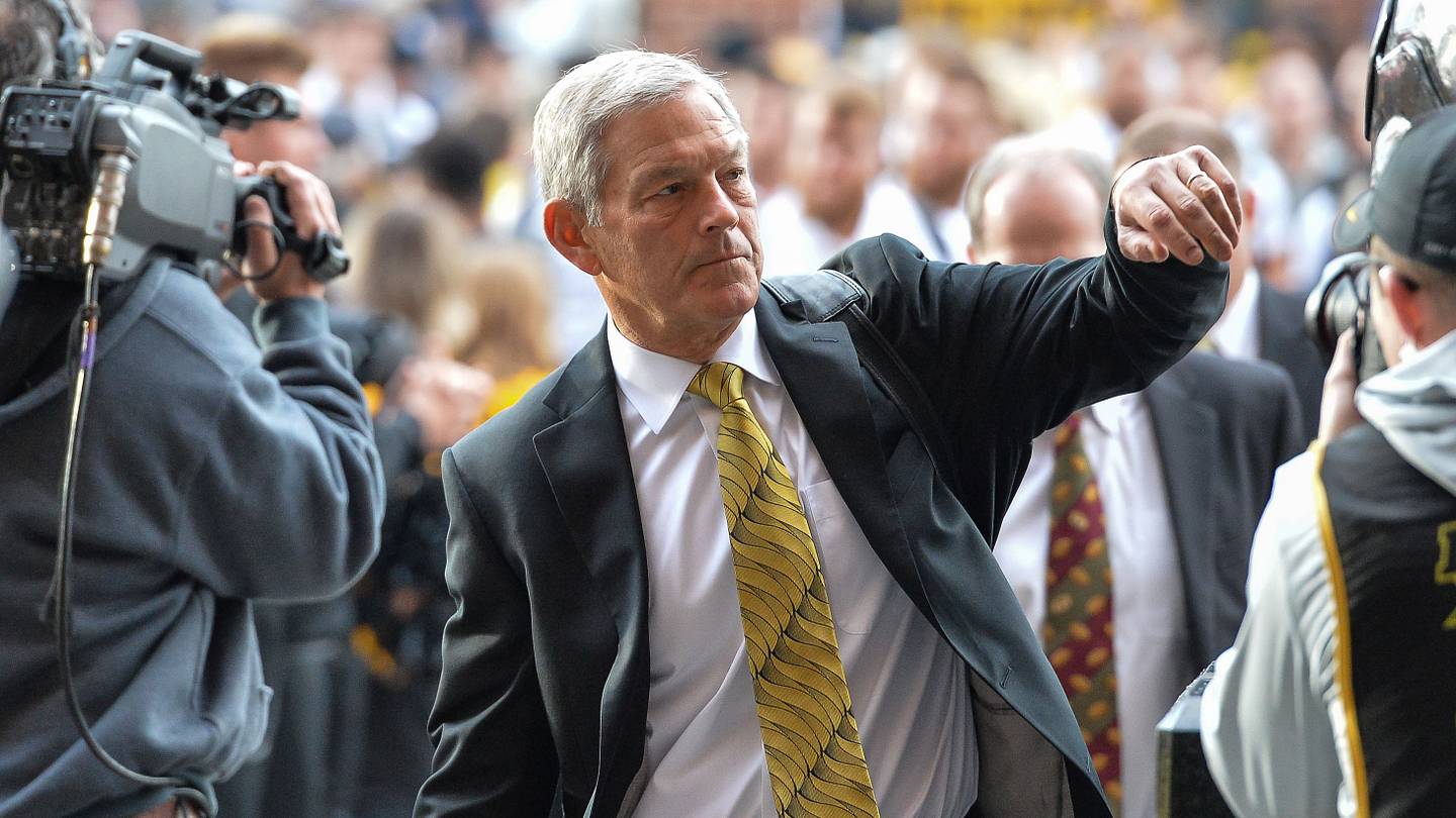 The Monday Lineup Iowa's Depth Chart Has Few Changes