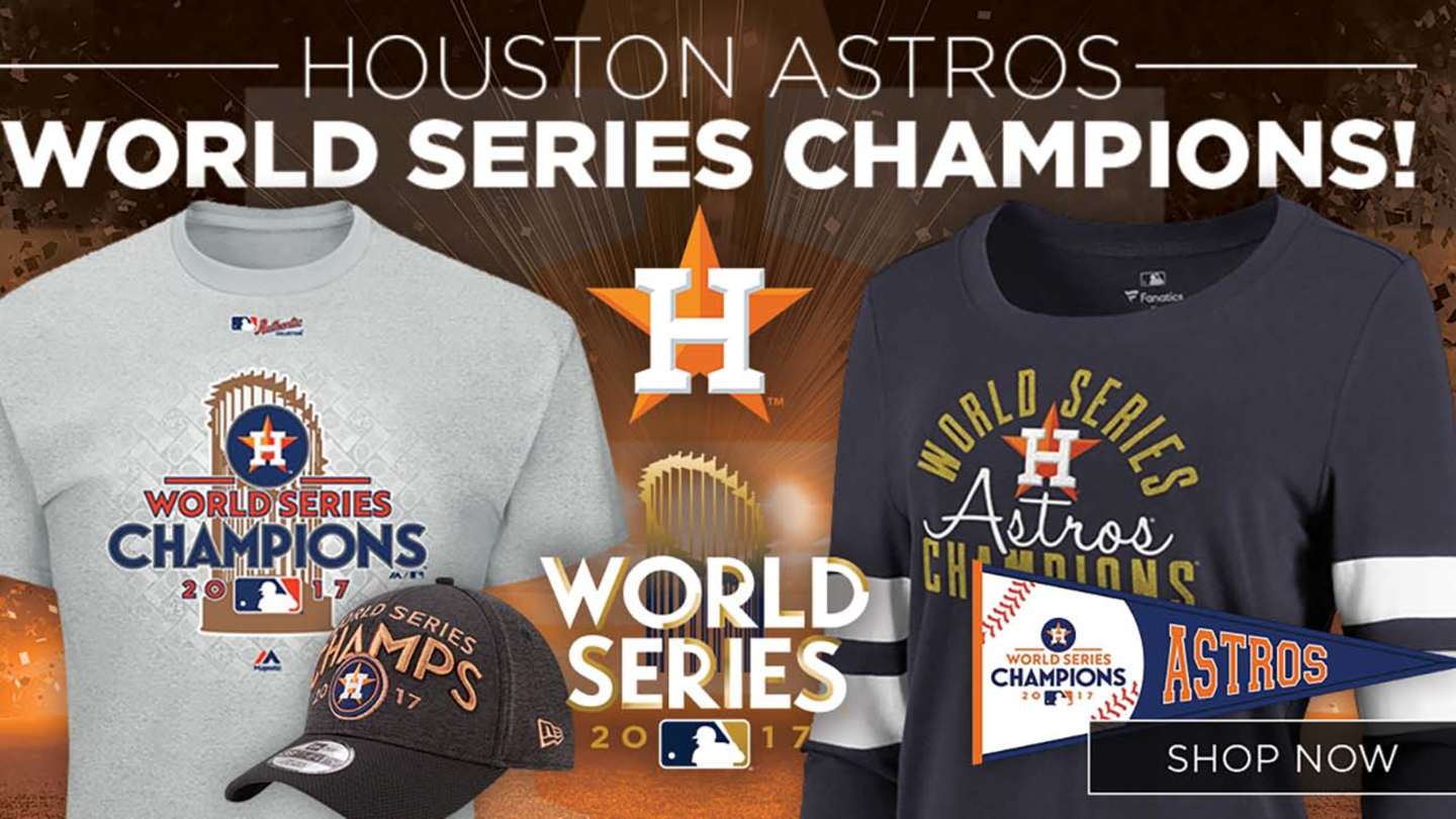 Get Your Houston Astros 2017 MLB World Series Champions Gear