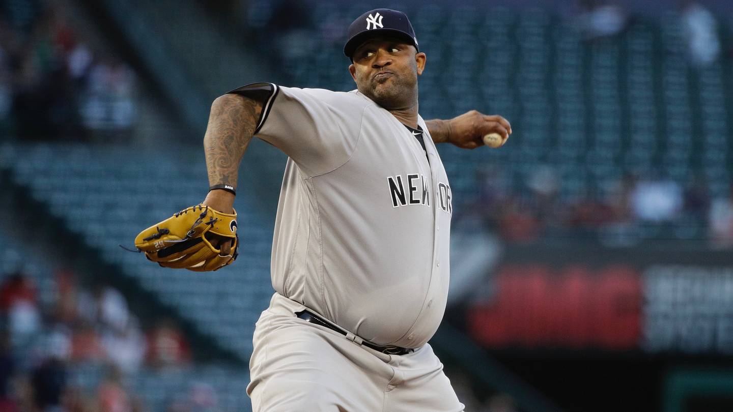 cc sabathia chewing tobacco CC Sabathia's tough-luck hamstring injury a bad, but not brutal, break for  Yankees