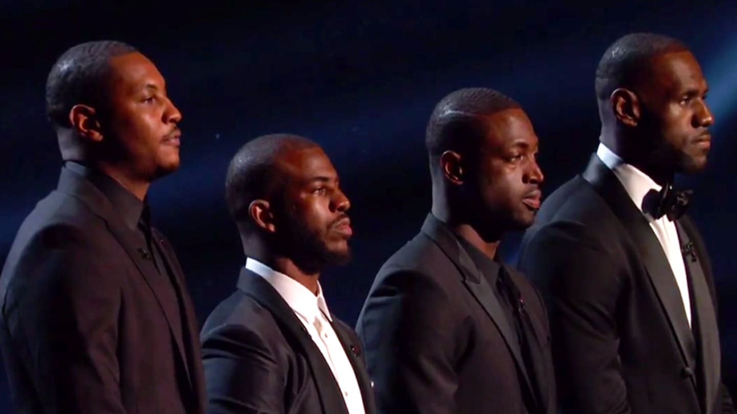 lebron carmelo chris paul dwyane wade