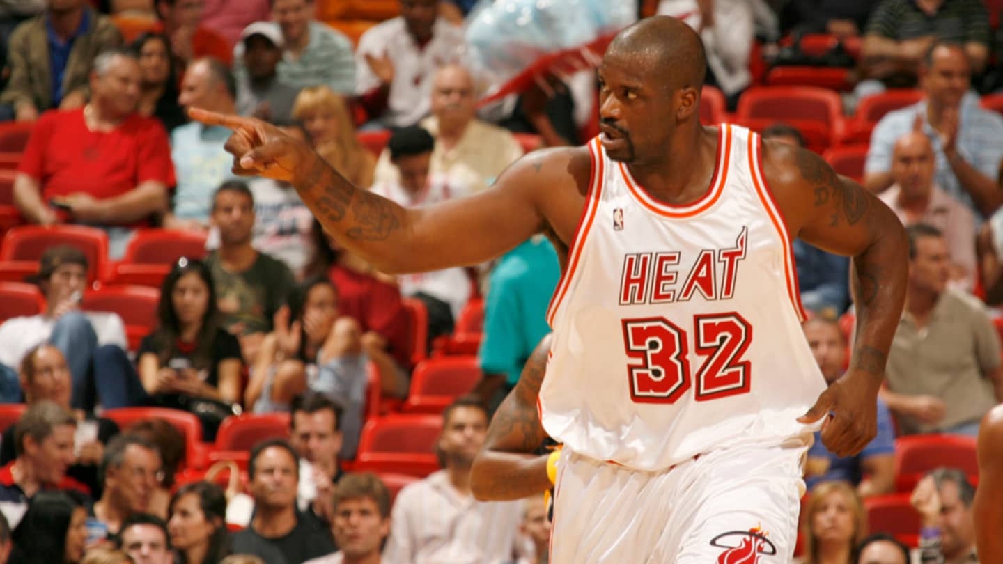 Miami Heat to retire Shaquille O'Neal's No. 32 jersey