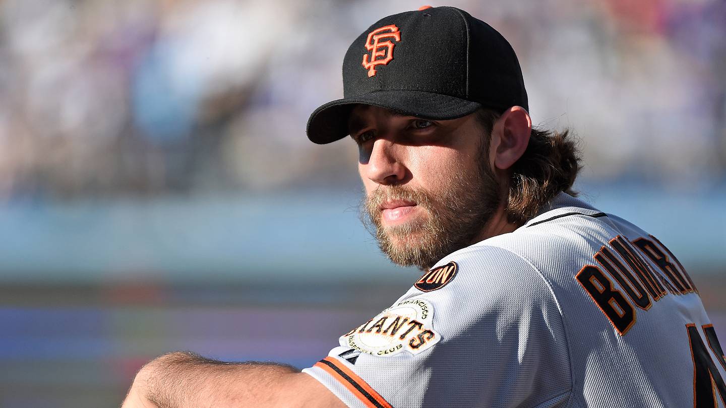 madison bumgarner chewing tobacco Madison Bumgarner, Jake Peavy have been dipping since fifth grade