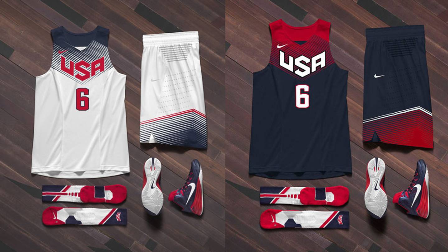 Nike unveils USA Basketball uniforms for 2014 FIBA World Cup