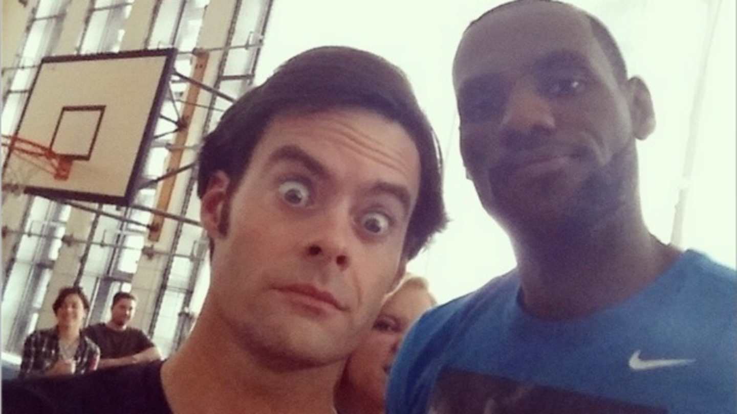 nba star james in trainwreck