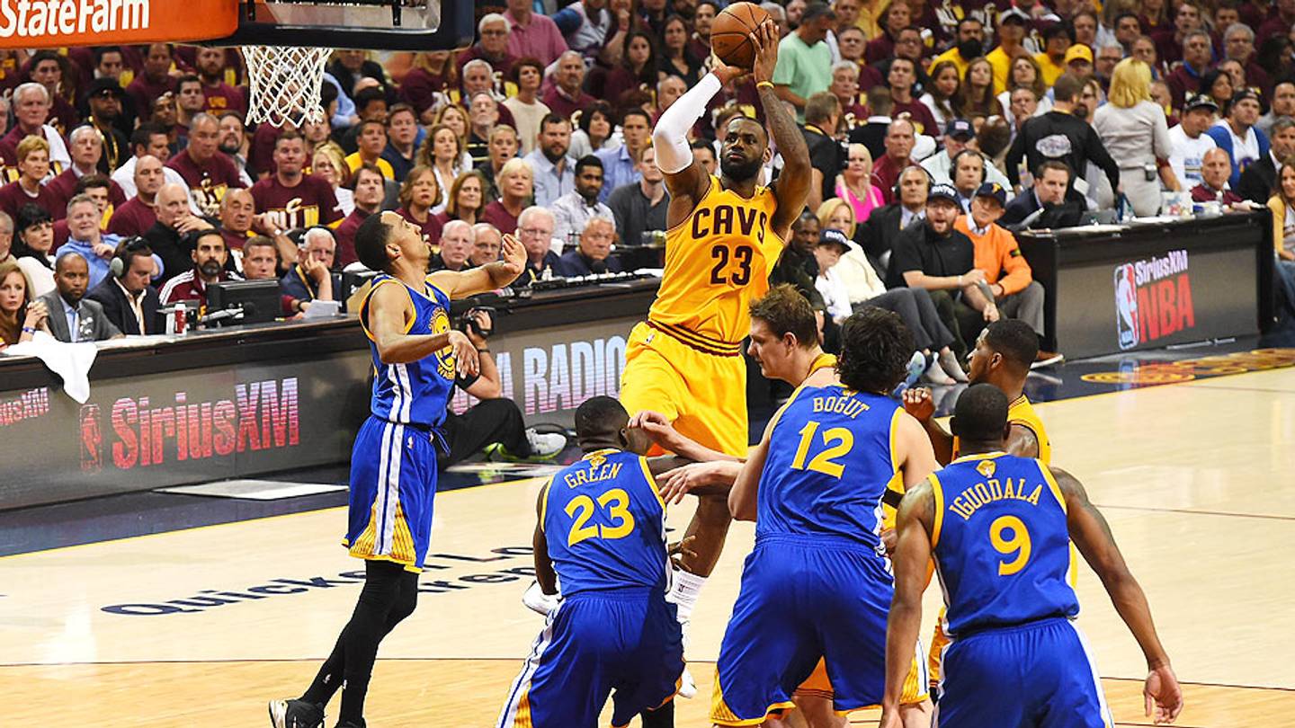 LeBron James sets Finals record for most points through three games