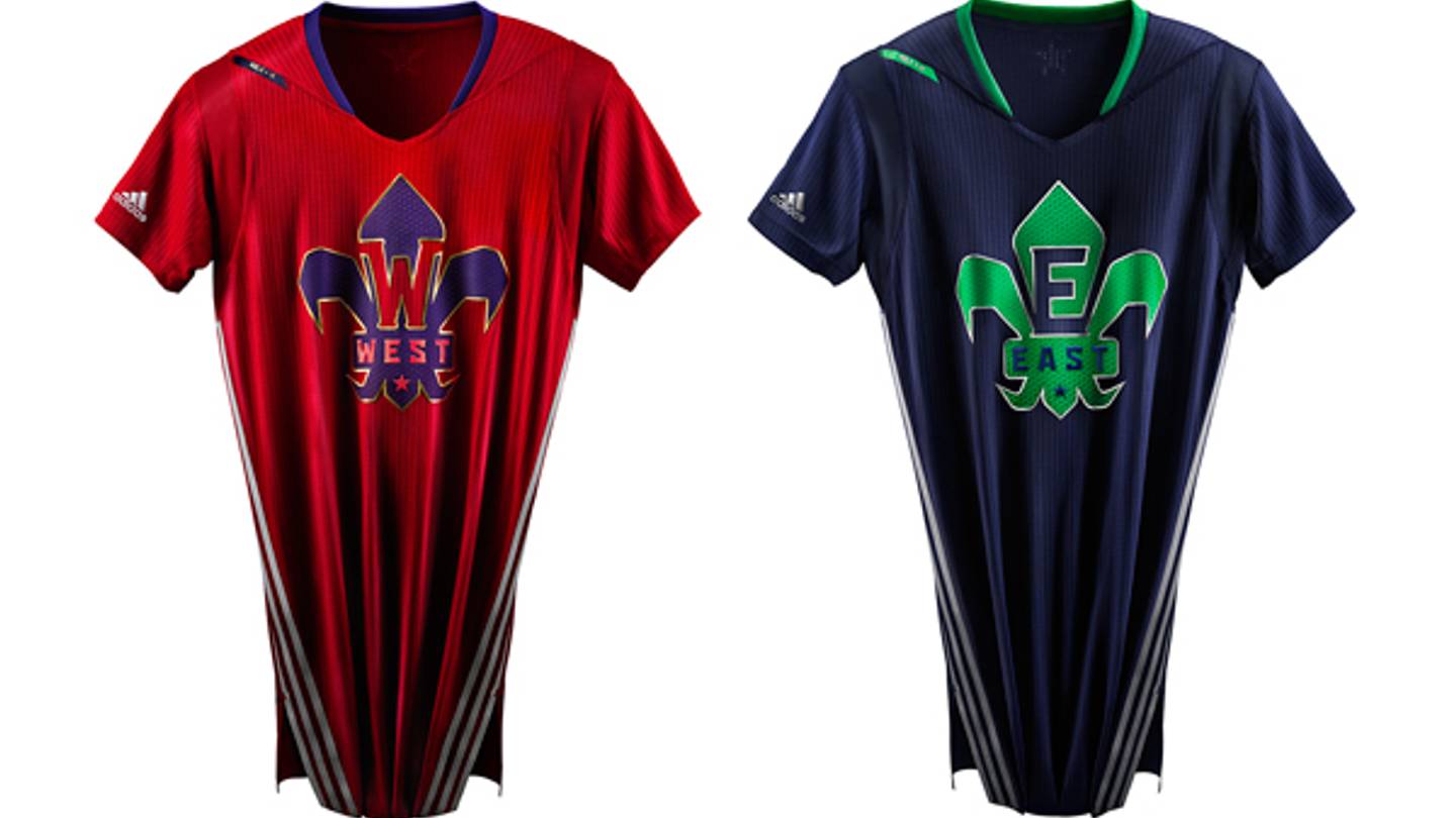 NBA unveils sleeved 2014 All-Star jerseys by Adidas