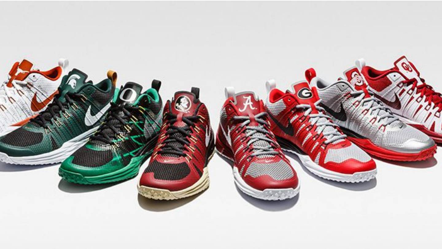 Nike is releasing college branded sneakers to celebrate the