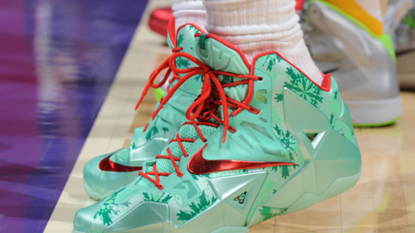lebron james shoes christmas 2014