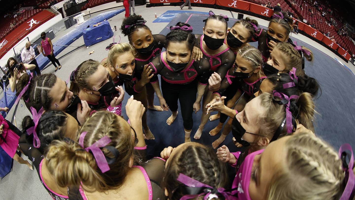 Ahga No. 6 Alabama Gymnastics Vaulting to New Levels