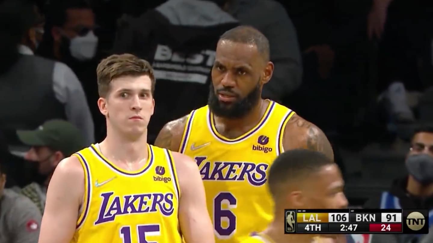 Hilarious Video of LeBron Confusing Austin Reaves With Strategy Lesson Goes  Viral: TRAINA THOUGHTS