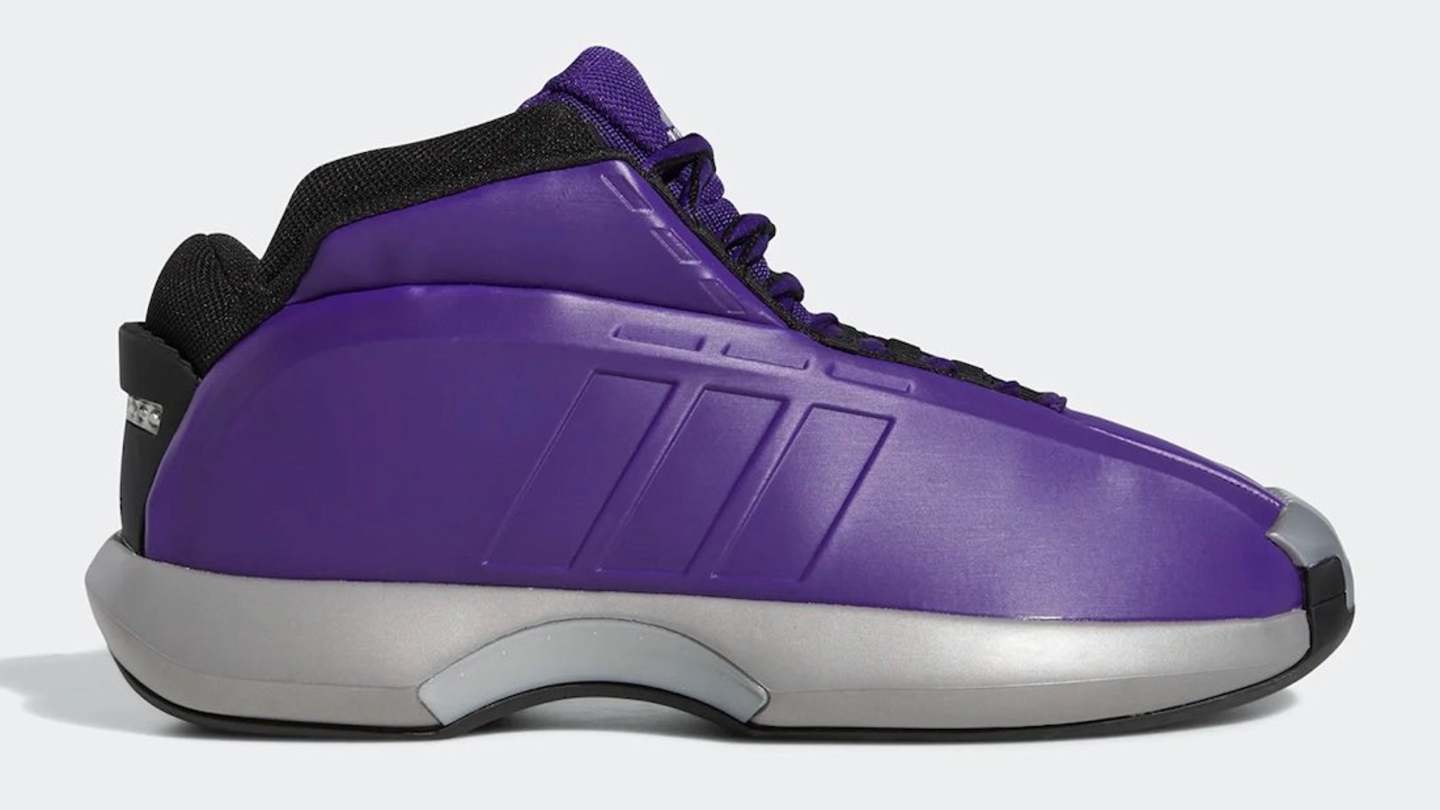 purple adidas basketball shoes