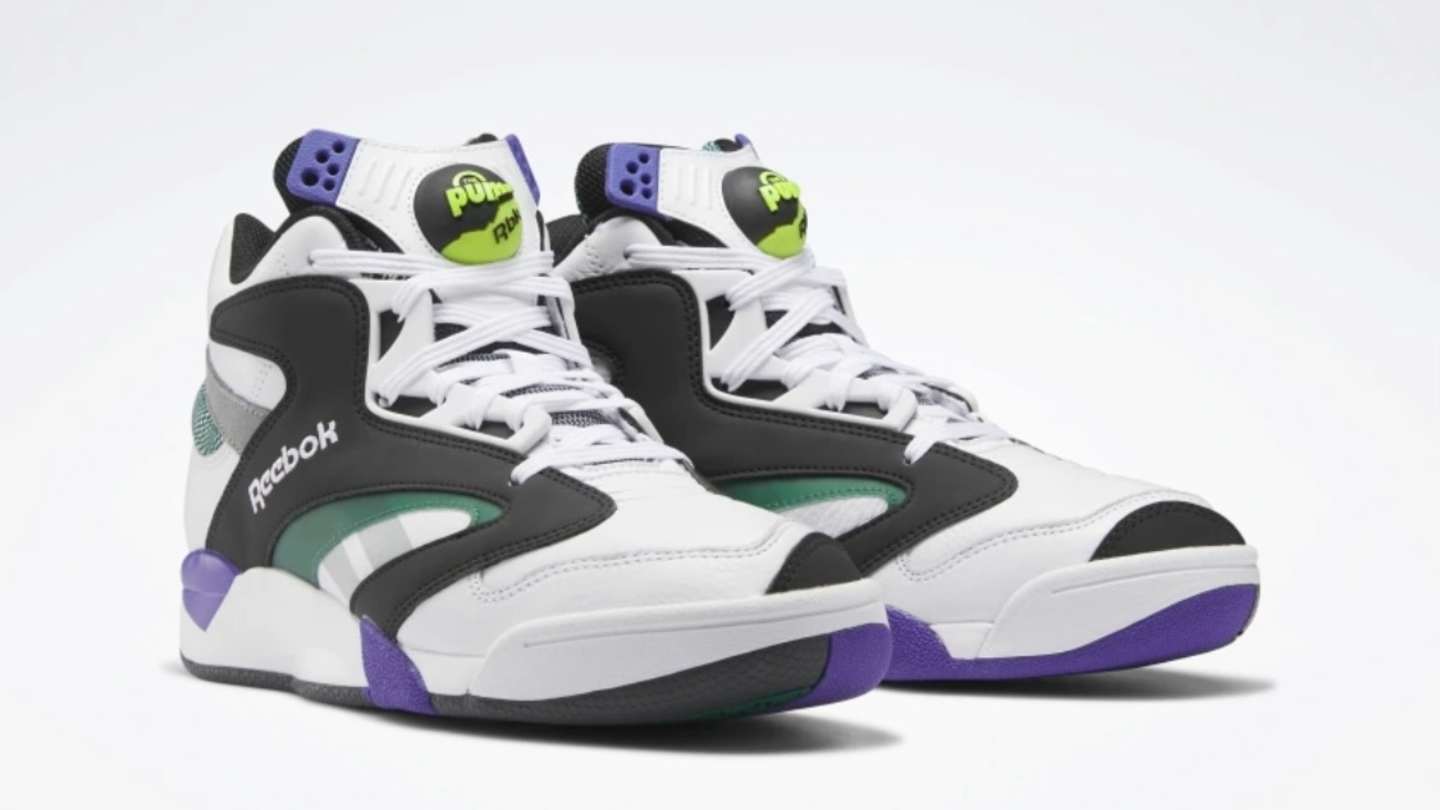 reeboks and the nikes