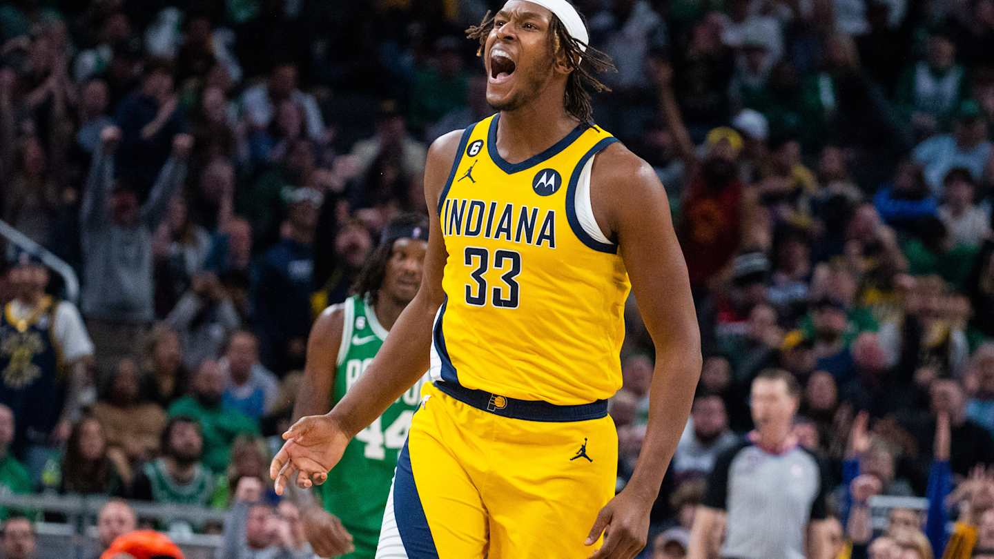 Myles Turner shows off improved offensive skills with career game