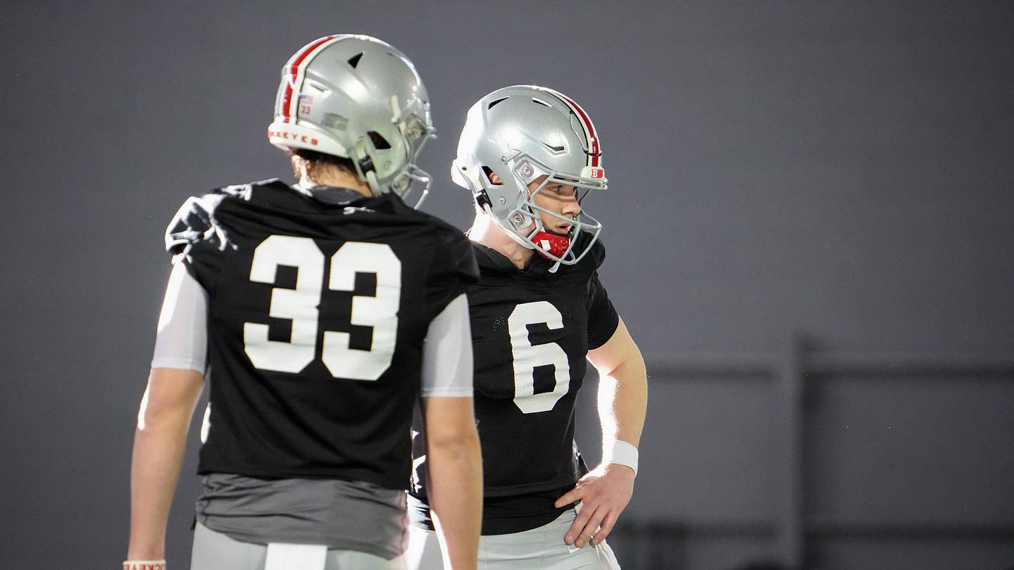 Buckeyes Offensive Fall Camp Two-Deep Depth Chart Projection