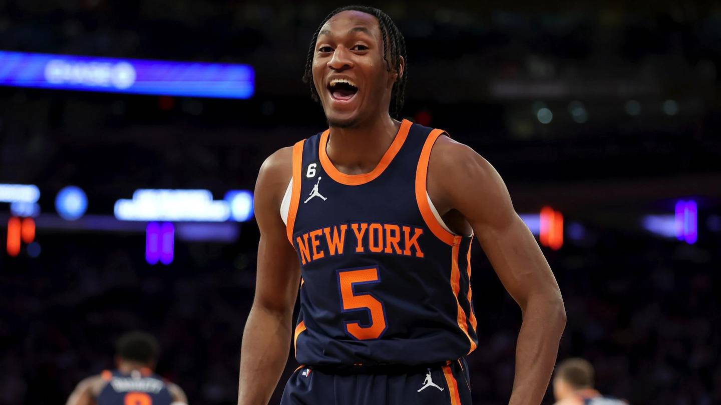 Knicks' Immanuel Quickley Reflects With Game 3, Sixth Man Vote Looming