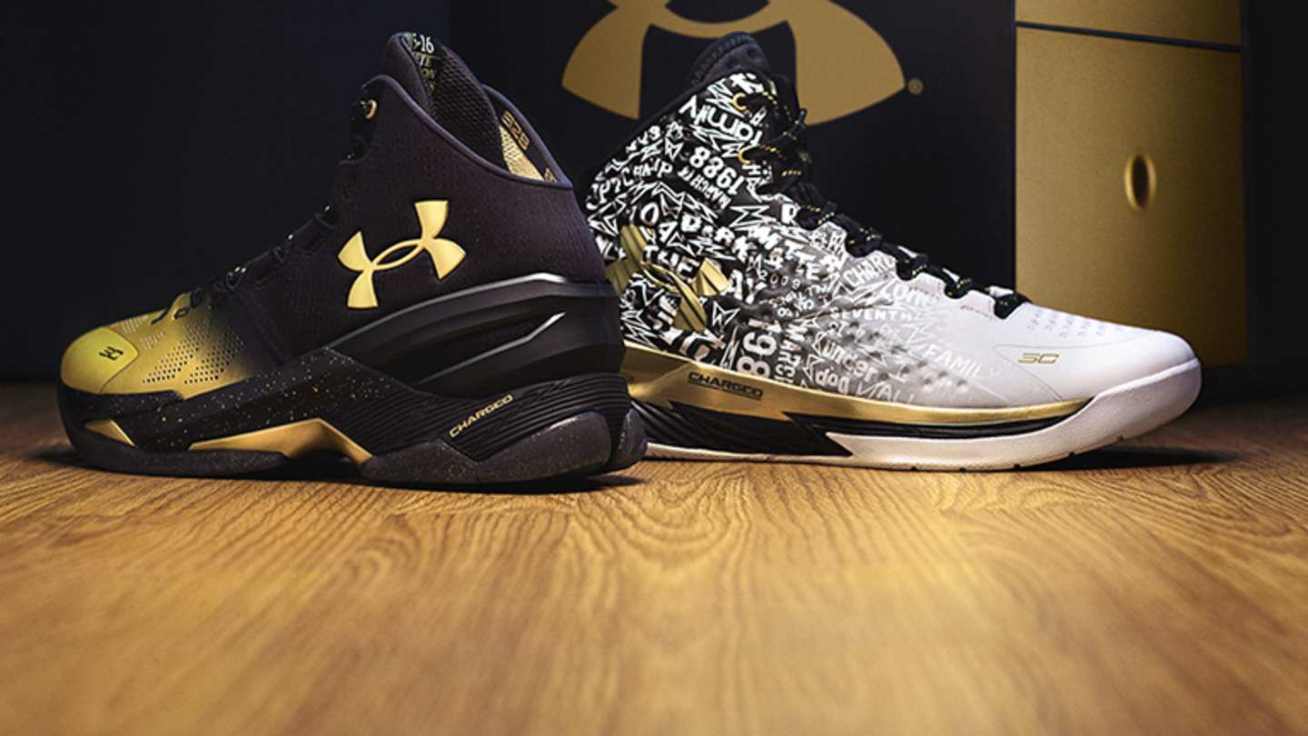 The Curry 1 & 2 Releasing in 'Back to Back MVP' Colorways