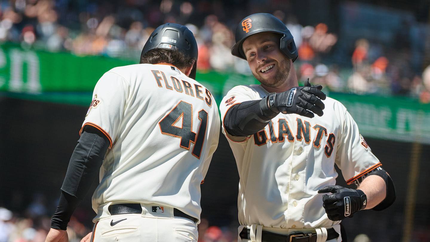 Alex Wood, Austin Slater lead SF Giants to 5-3 victory over Rockies