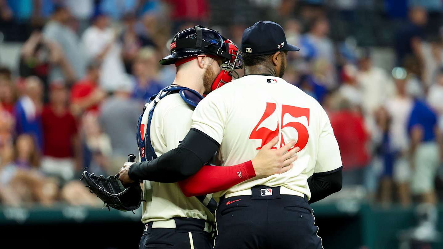 First Aroldis Chapman Save Highlights Texas Rangers Series Win Over ...