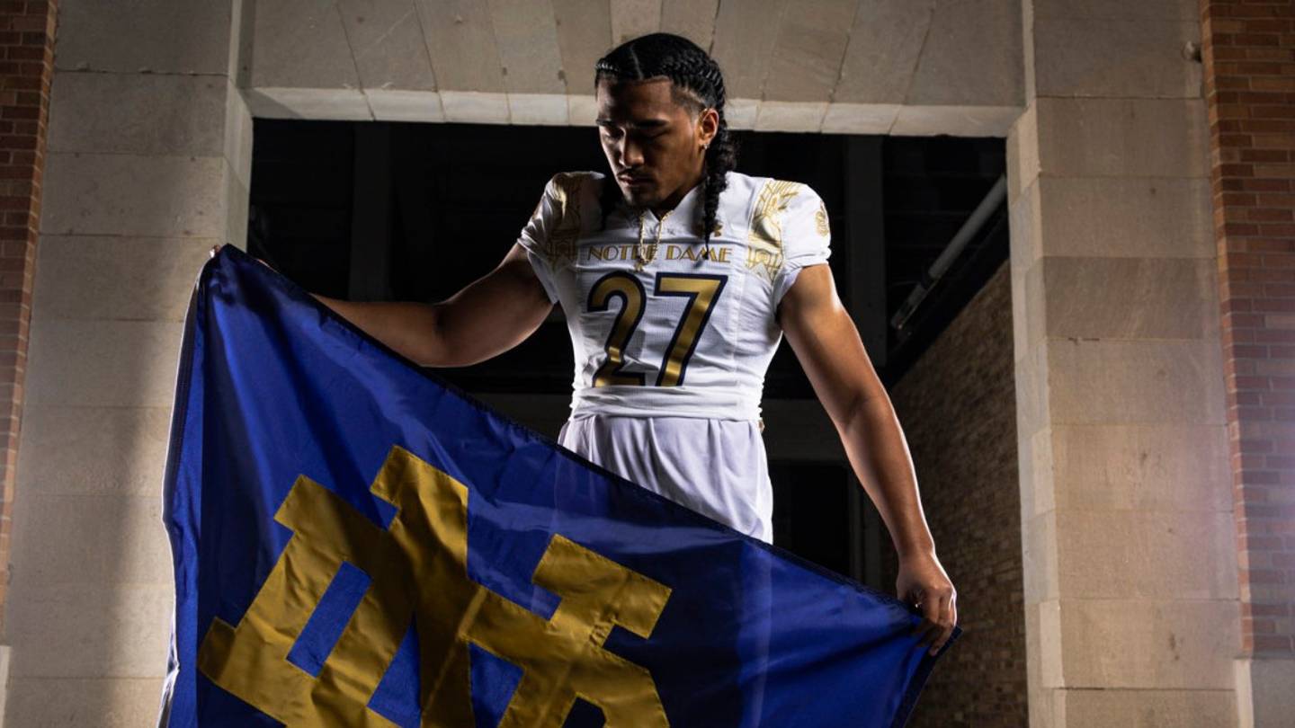 Elite Linebacker Kyngstonn Viliamu-Asa Commits To Notre Dame