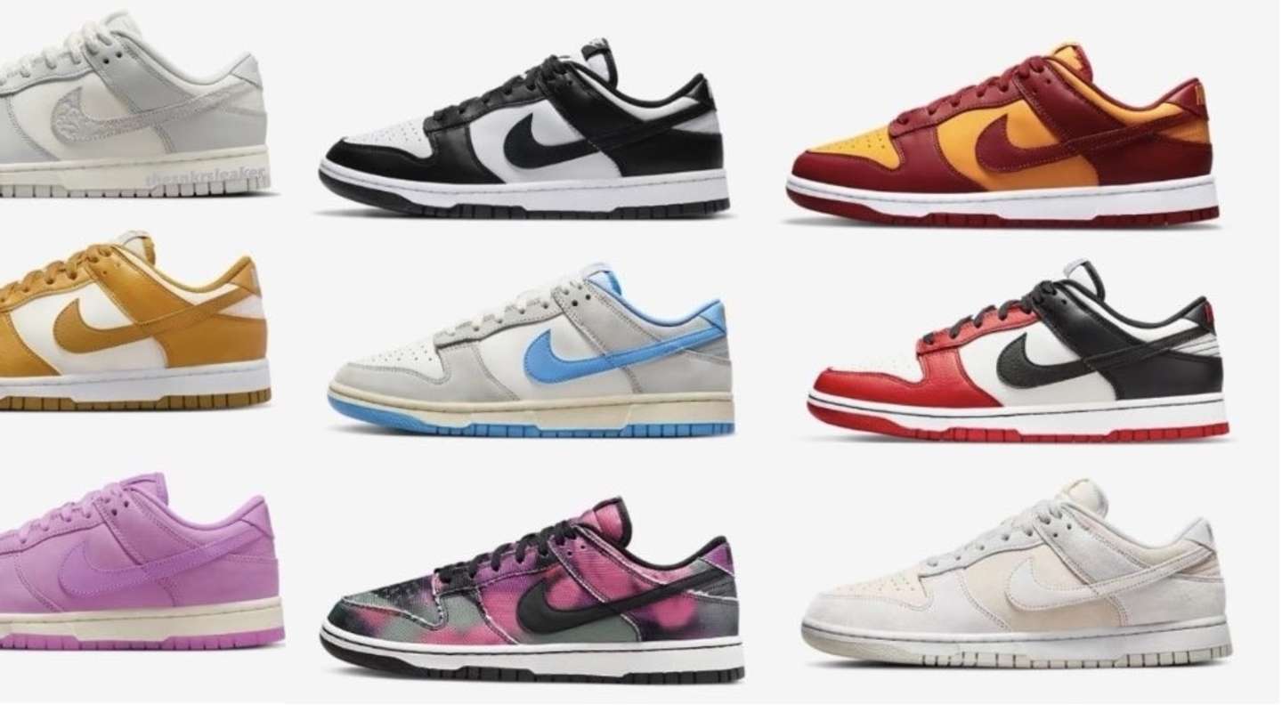 dunk low color ways