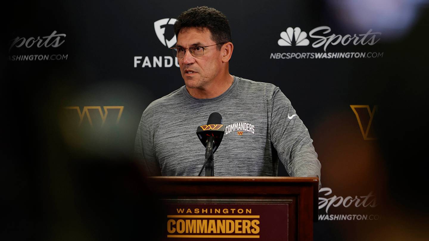 Ron Rivera Responds to Those Criticizing Him About First Amendment