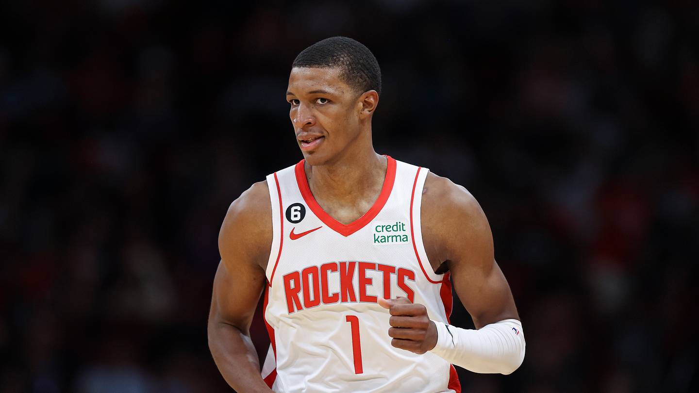 Jabari Mathis Jabari Smith hit five 3's in Stellar Preseason Debut for the Rockets