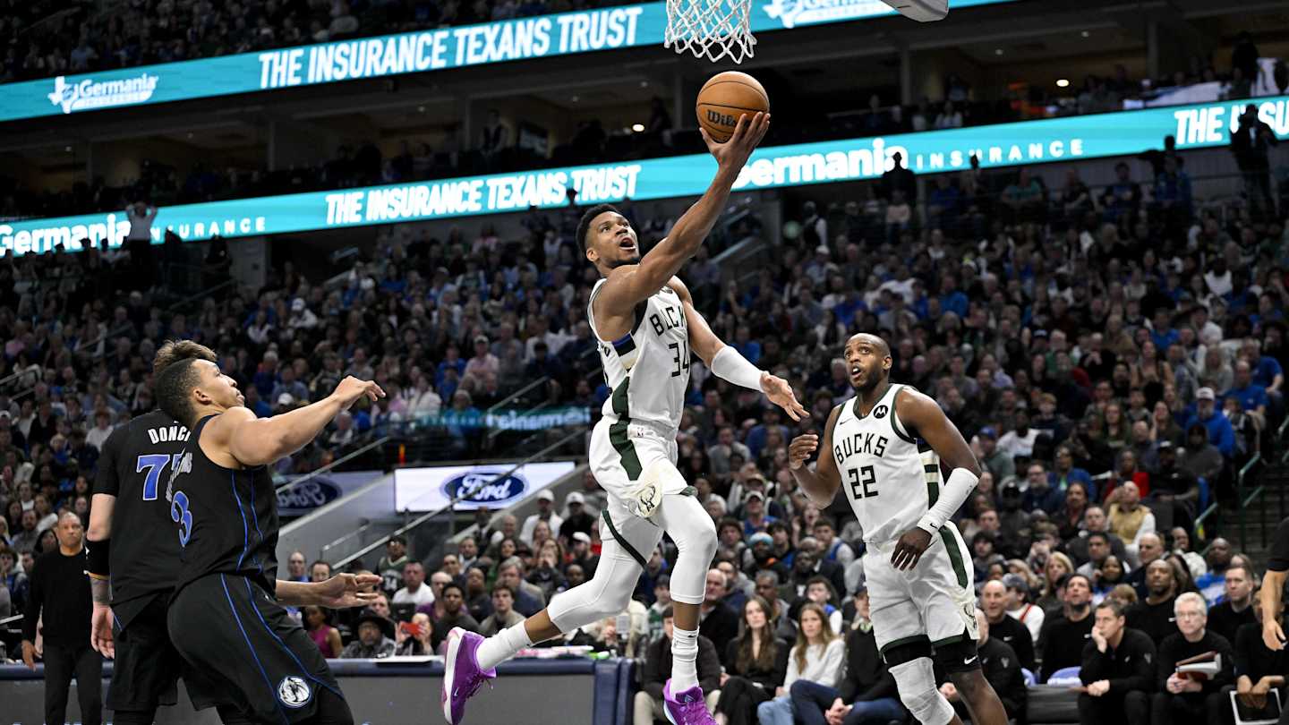 The Milwaukee Bucks rally past the Dallas Mavericks to secure their ...