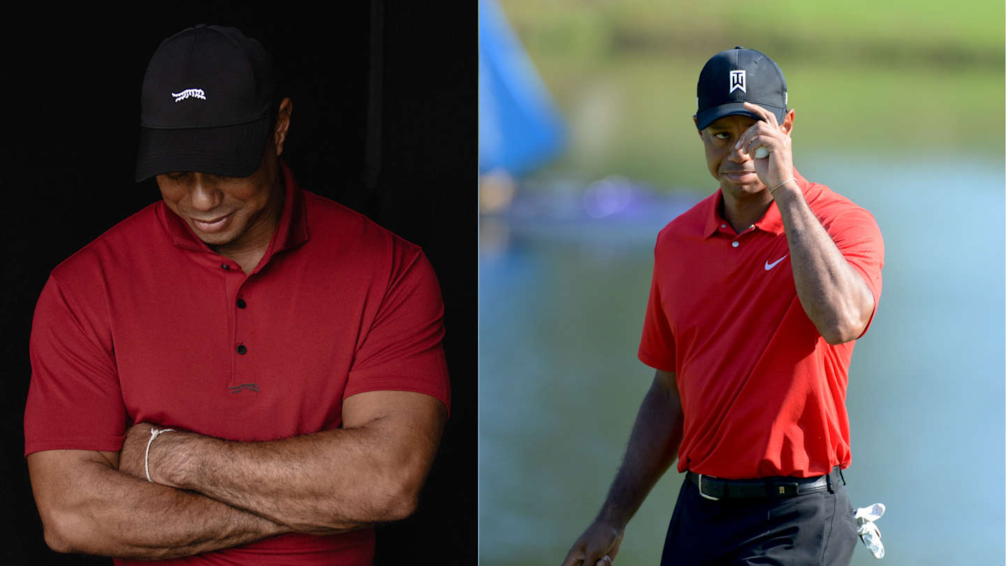 tiger woods polo with tiger logo