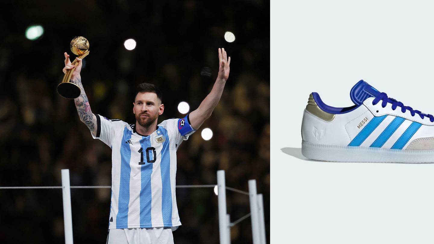 Lionel Messi's New Adidas Sambas Are Out Now