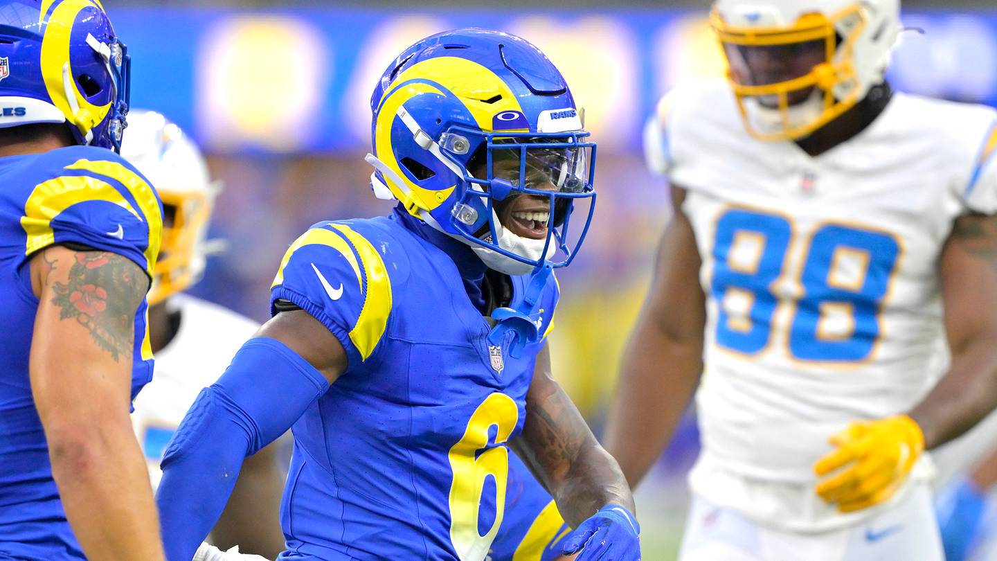 'Pit Bull!' Rams Coach 'Loves' Rookie Tre'Vius Hodges-Tomlinson
