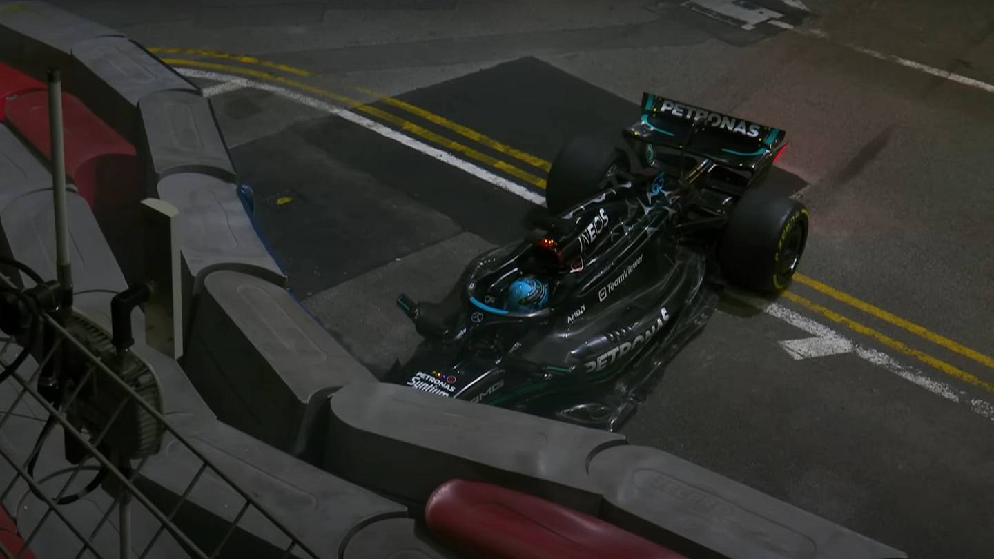 F1 News: Heartbreaking Moment Caught On Camera After George Russell Crash
