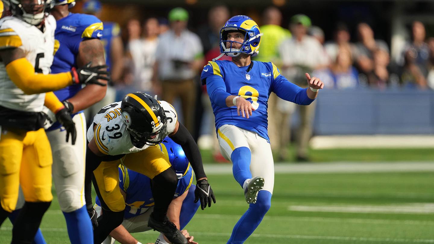 'He's Been Great!' Rams Excited for Brett Maher Return