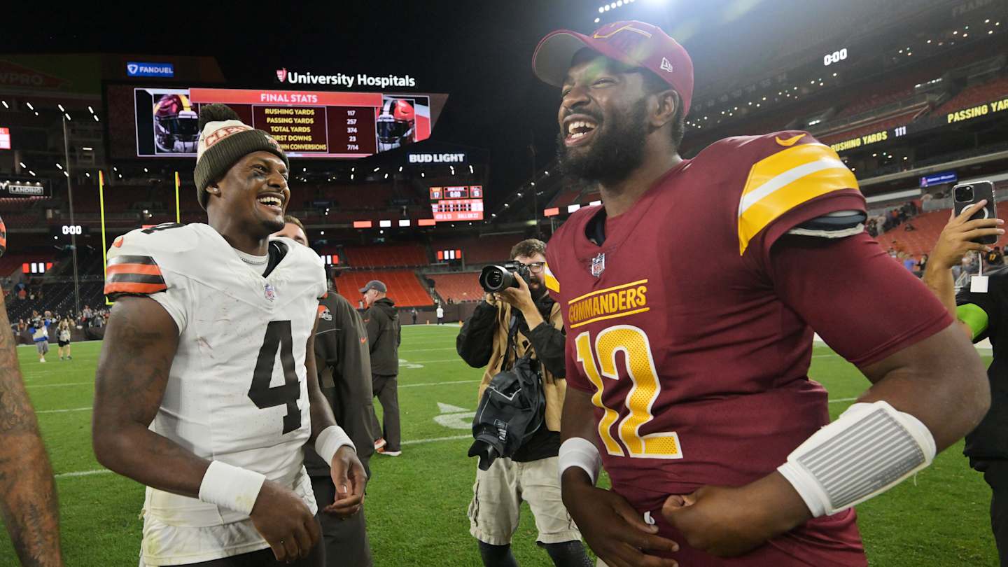 Washington Commanders Trade Calls Being Made on QB Jacoby Brissett ...