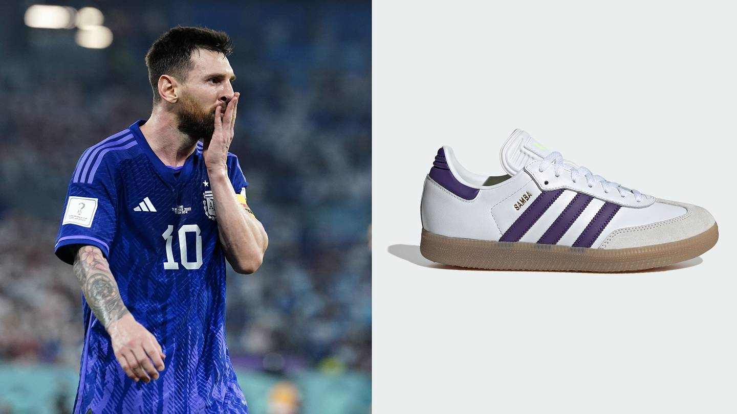 adidas gazelle silver green womens Adidas Samba Lionel Messi – LOCKERSTREET main image 0