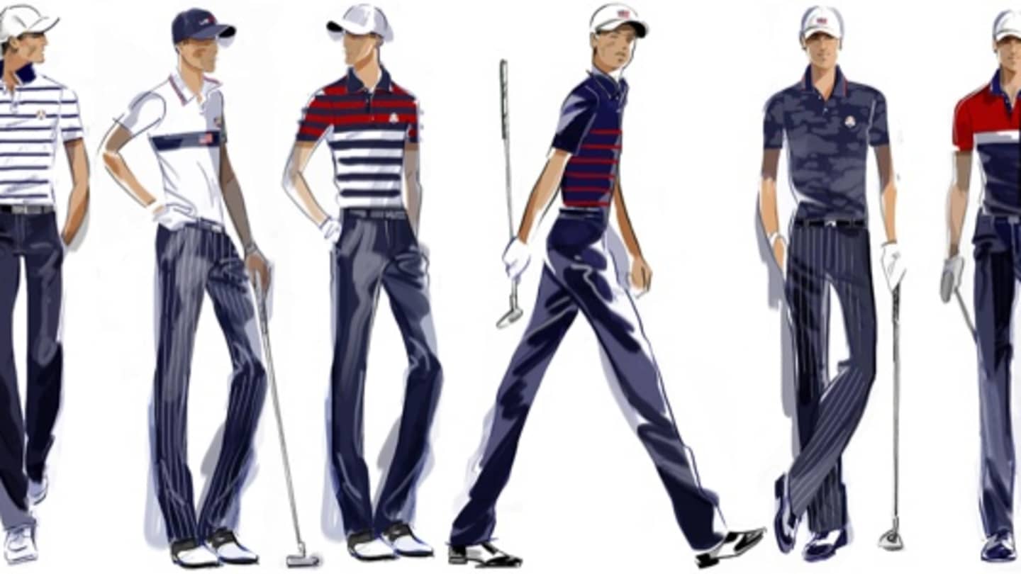 A Look at U.S. Ryder Cup Team Uniforms