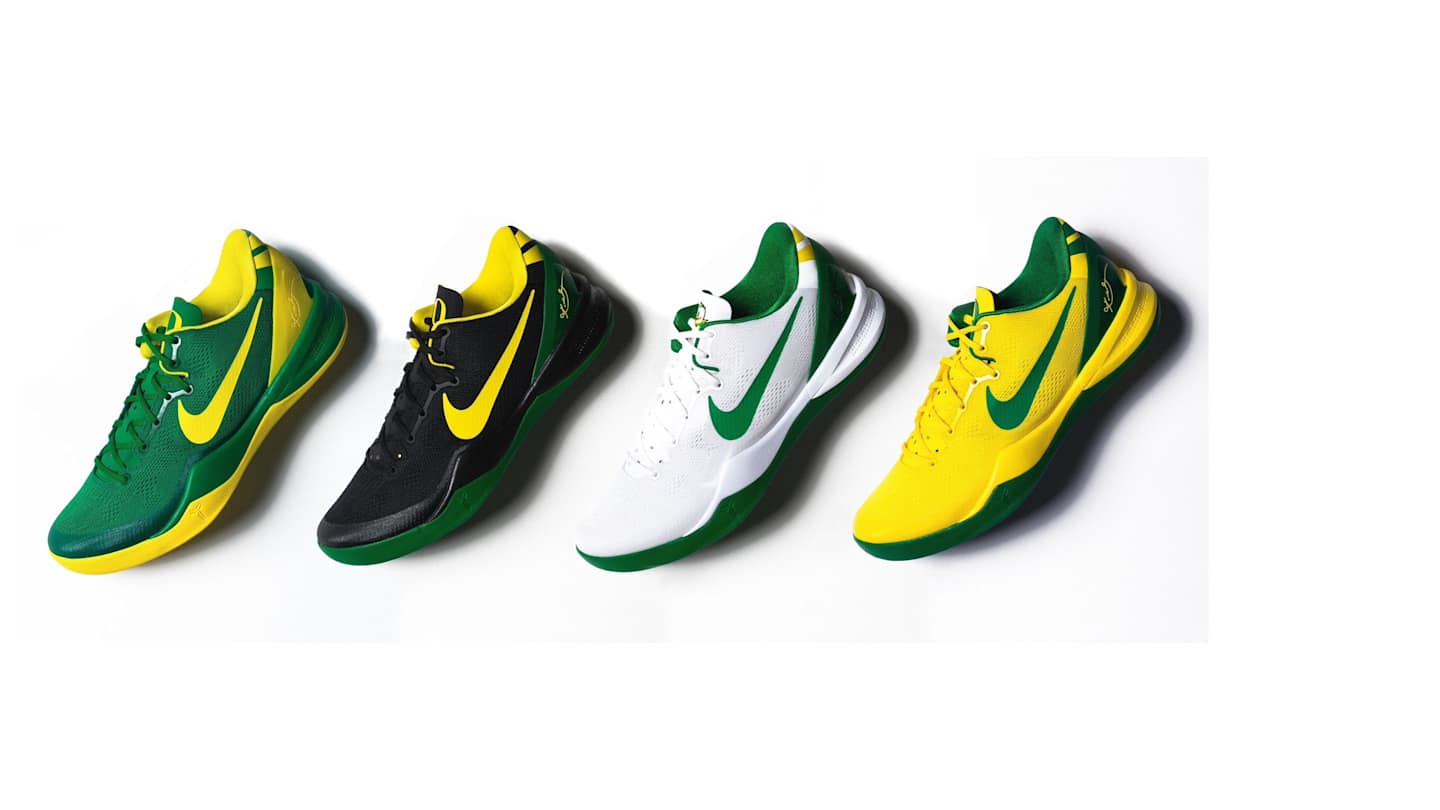 シューズ(男性用) Nike Zoom Kobe 8 Protro 'Oregon Nike Kobe 8 Protro 'Oregon Ducks' PE Mamba Program