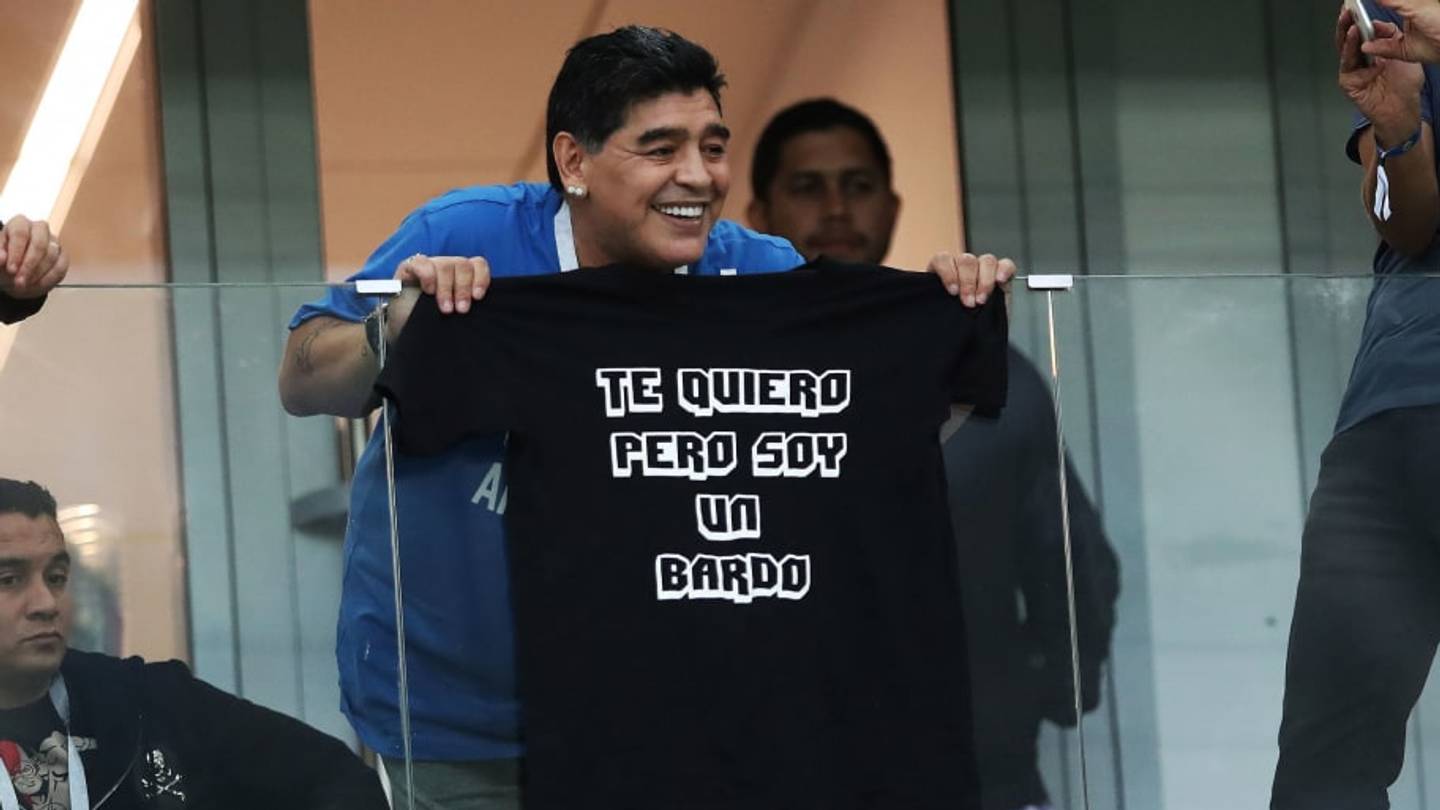 ¡Qué ritmo, Diego! La cumbia de Maradona antes de Argentina - Nigeria ...