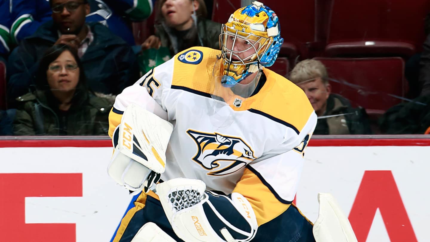 nashville predators pekka rinne jersey