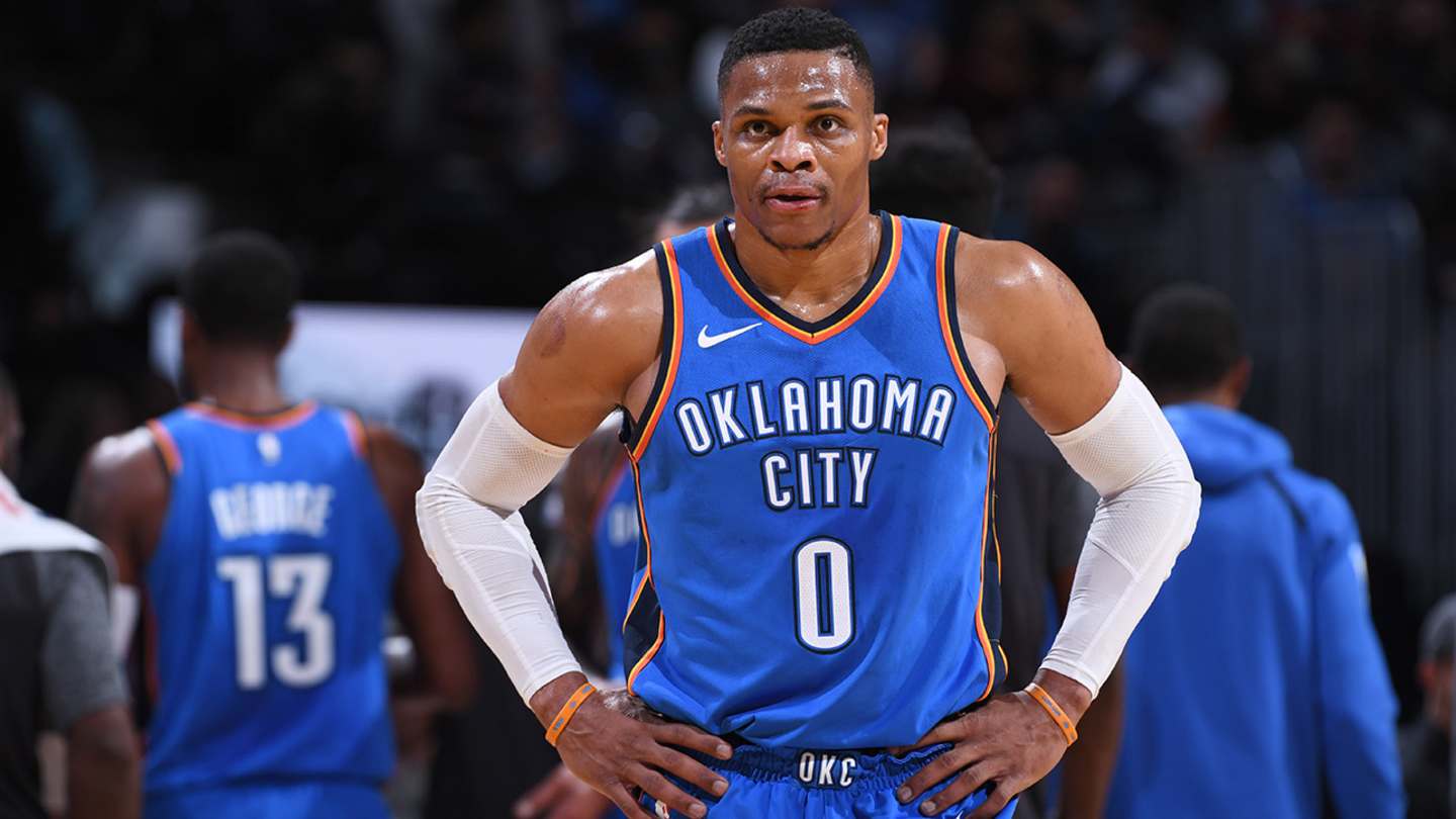 OKLAHOMA CITY RUSSELL WESTBROOK MVPサイズ40 OKLAHOMA CITY RUSSELL WESTBROOK MVPサイズ40 【公式通販】
