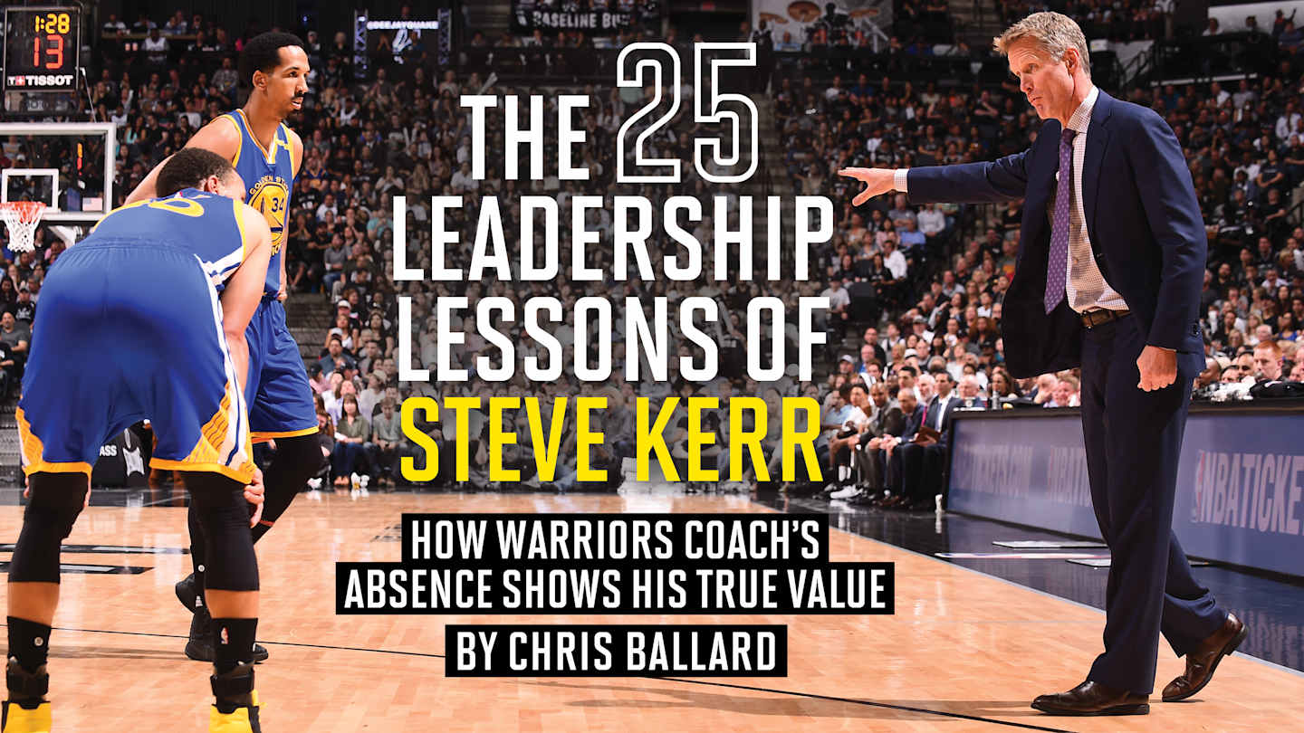 NBA Playoffs: Steve Kerr, The Warriors' Absent, But Present Leader