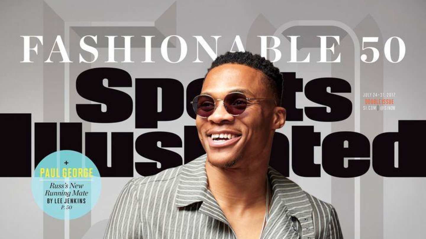 Russell Westbrook featured on SI Fashionable 50 cover Sports Illustrated