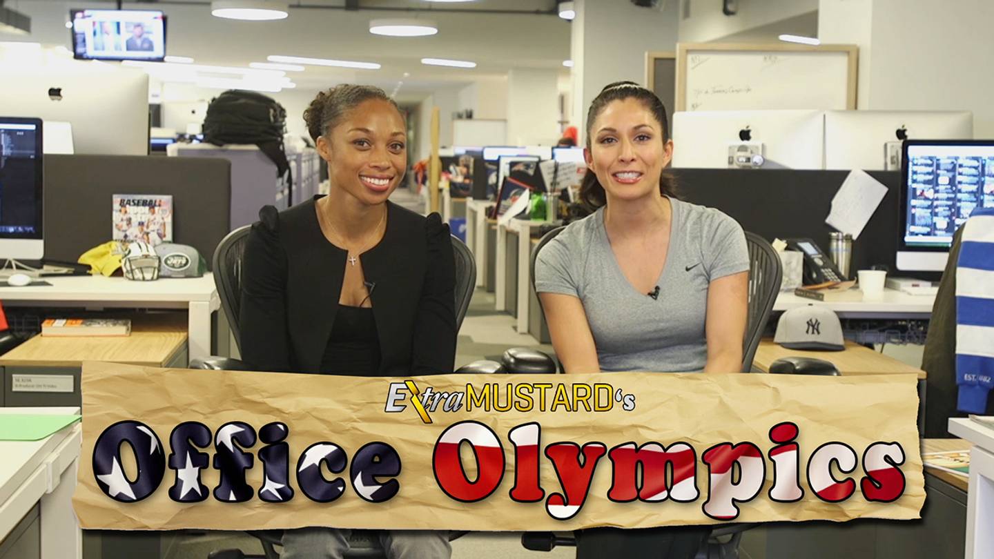 Three-time Olympic champion runner Allyson Felix participates in Extra ...