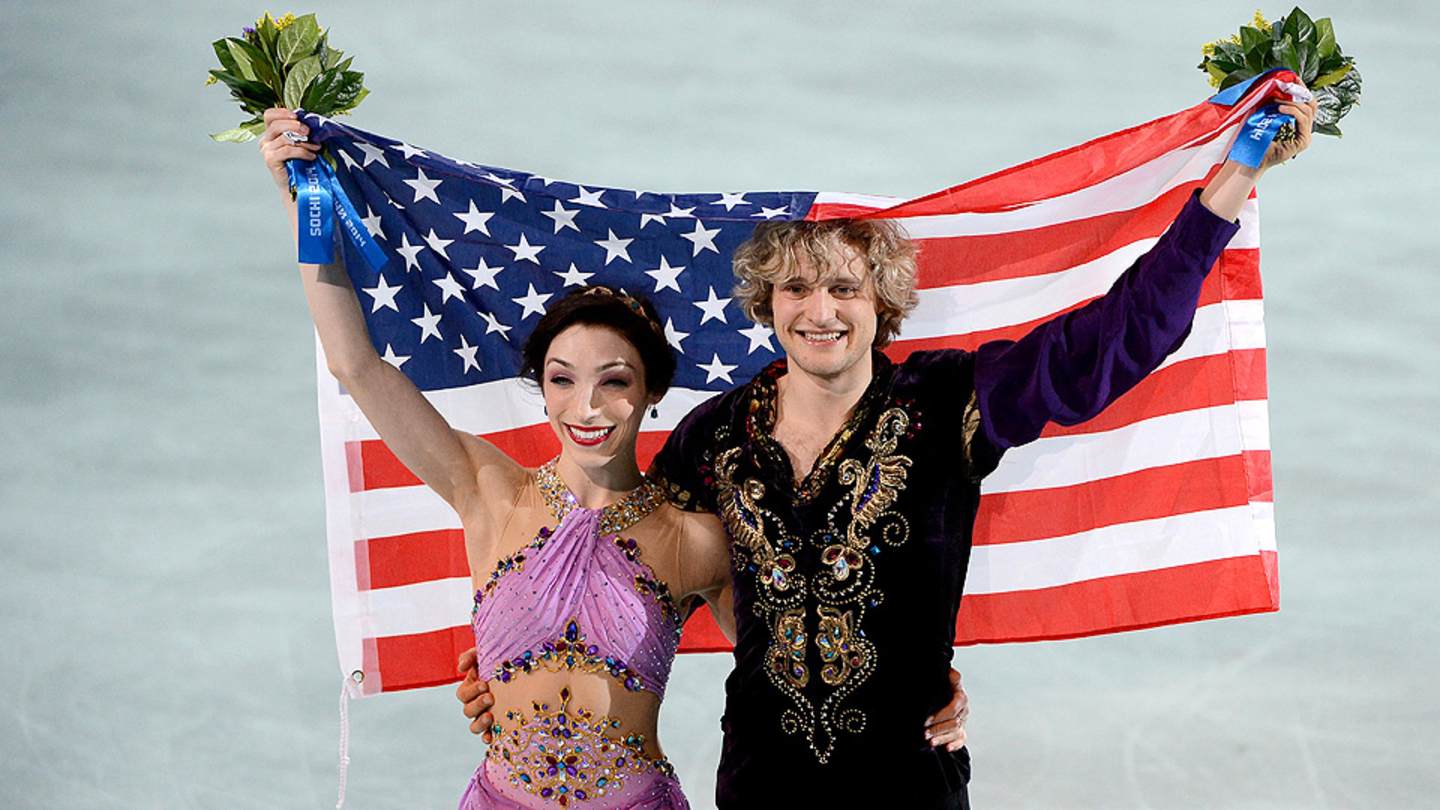 A day in the life of Olympic ice dance champs Meryl Davis and Charlie(02)