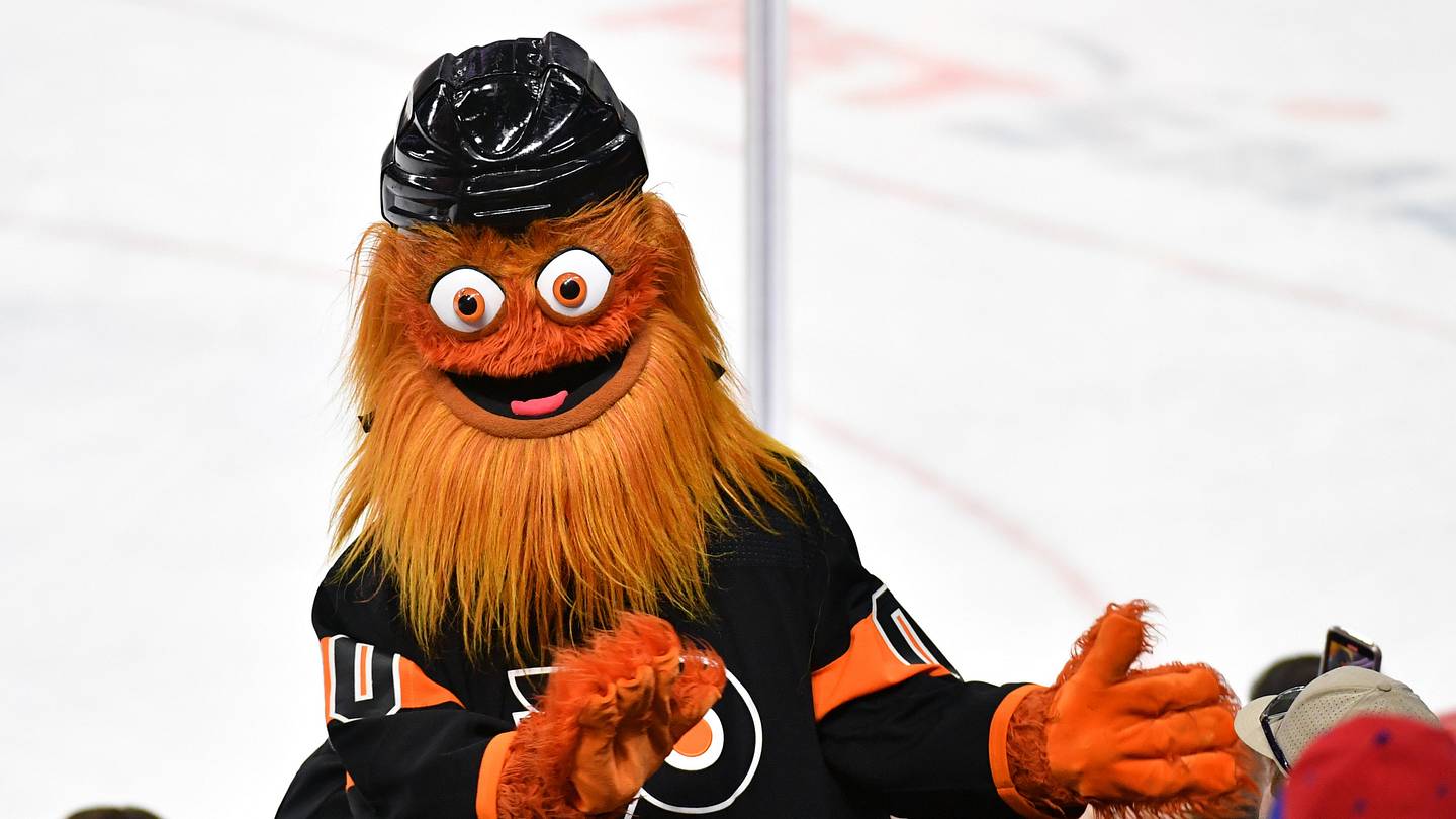 Gritty: Philadelphia Flyers mascot accused of assault - Sports Illustrated