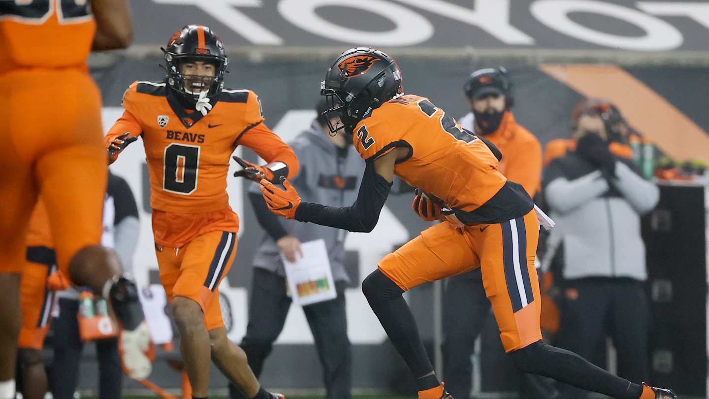 Oregon State cornerback Nahshon Wright The NFL Draft's Best Kept