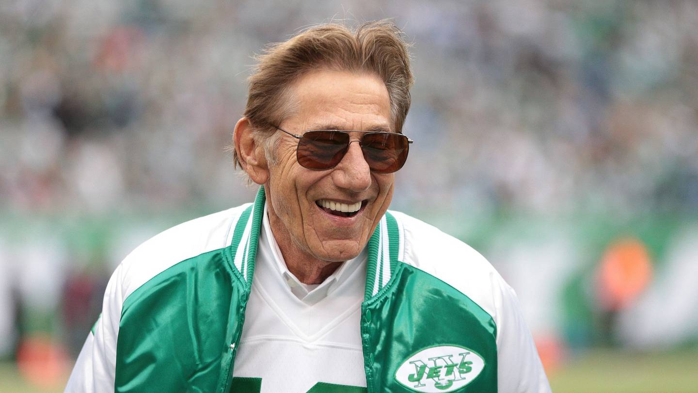At 80 Years Old, Joe Namath Still Bleeds Green - Sports Illustrated New